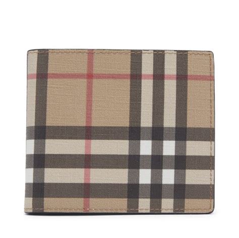 burberry trench international bifold wallet black|Burberry Check International Bifold Wallet .